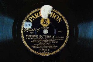 Madame Butterfly : II. Akt, Blumenduett Butterfly-Suzuki (Fortsetzung): "Wie oft sahn euch die Blumen" / (G. Puccini)