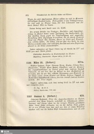 678a. 1546, März 31. [Erfurt]