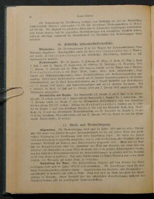 11. Mehl- und Brotversorgung.