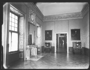 Berlin, Schloss Charlottenburg, Parade- und Wohnräume König Friedrich I., Schlafzimmer Friedrich I., R.: 96.