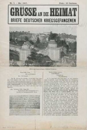 GRÜSSE AN DIE HEIMAT : BRIEFE DEUTSCHER KRIEGSGEFANGENEN