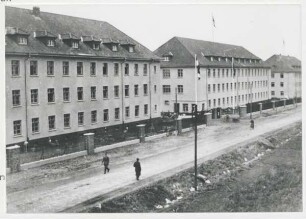 Artilleriekaserne (Klüterkaserne). Detmold. Klüter Straße (heute Lemgoer Straße)