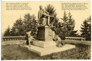 Rudelsburg-Kösen. Bismark-Denkmal
