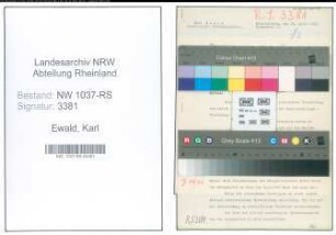 Entnazifizierung Karl Ewald , geb. 25.03.1906 (Amtsanwalt)
