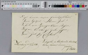 Stammbuch des Clemens Theodor Perthes (1820-1828)