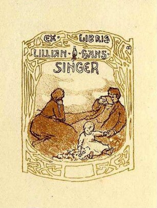 Hans Wolfgang und Lillian Singer / Exlibris