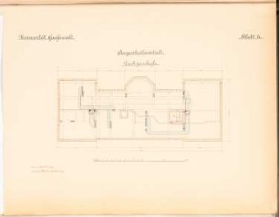 Universität Greifswald Augenklinik: Grundriss DG