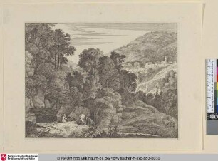[Landschaft mit einem Hirten]