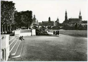 Dresden. Blick vom Dr.-Rudolf-Friedrichs-Ufer