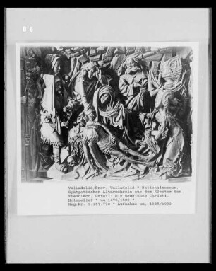 Altarschrein, Detail: Beweinung Christi