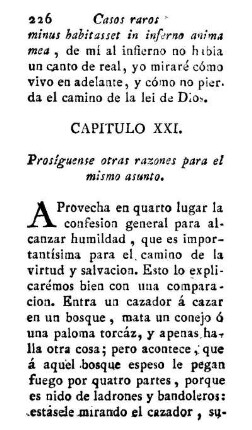Capitulo XXI. Prosíguense otras razones para el mismo asunto.