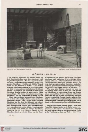 32: "Können und Sein"