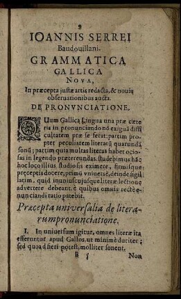 De Pronunciatione