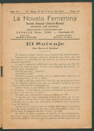 El salvaje