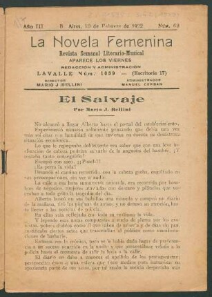 El salvaje