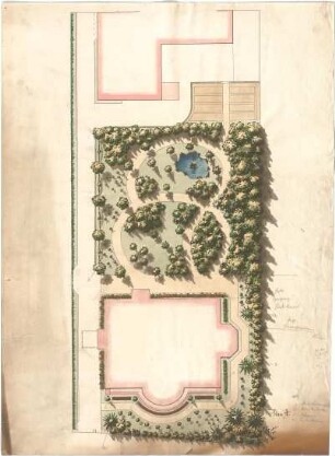 Billing, Hermann; Karlsruhe, Nördl. Hildapromenade 3/ Maximiliansstraße; Villa von Schwedler (Villa Billing) - Lageplan