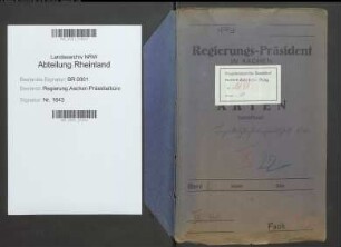 Bezirksschlichtungsausschuß. Specialia.