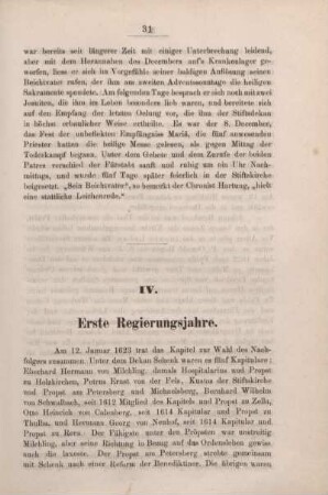 IV. Erste Regierungsjahre.