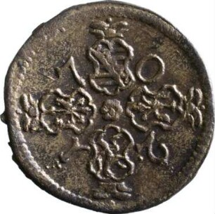 Münze, Pfennig, 1702