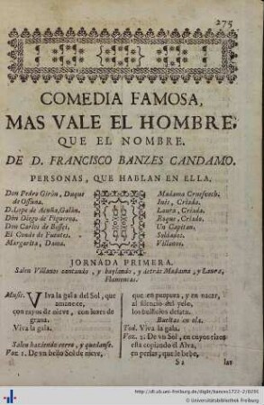 Mas vale el Hombre, que el Nombre.