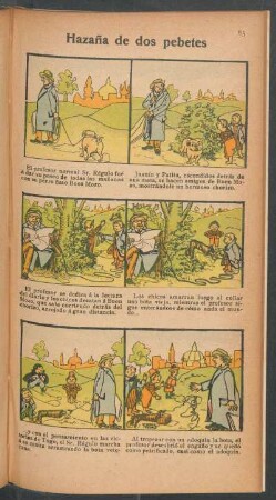 Hazaña de dos pebetes - [Cómic]