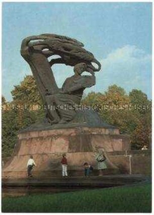 Das Chopin-Denkmal in Warschau