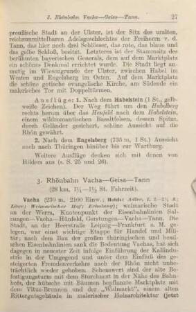 3. Rhönbahn Vacha - Geisa - Tann.