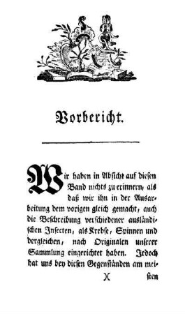Vorbericht