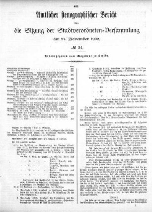 No. 34, 27. November 1902