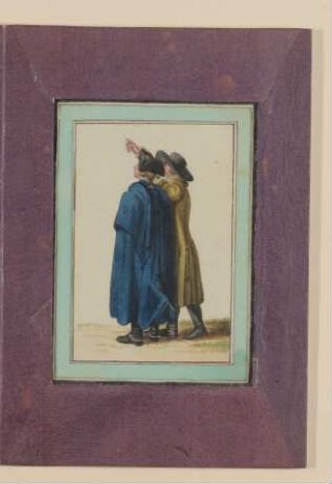 Zwey Männchen nach Chodowiecki [Teil der Kassette "CHODOWIECKI, ALLERLEY, Bd. 10"]