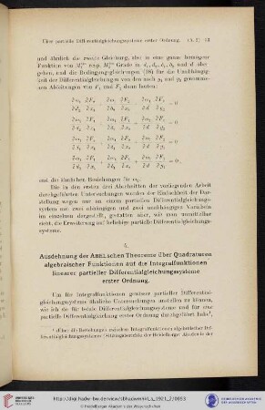 4. Ausdehnung der ABELschen Theoreme über Quadraturen algebraischer Funktionen [...]