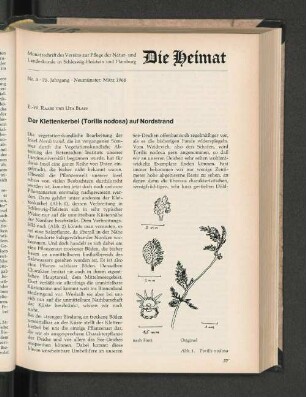 Nr. 3, 75. Jahrgang, Neumünster, März 1968