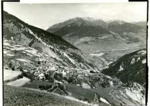 Italien. Südtirol. Blick auf Stilfs