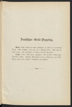 Deutscher Gold-Pepping.