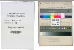Entnazifizierung Robert Berghaus , geb. 24.07.1887 (Fabrikant)