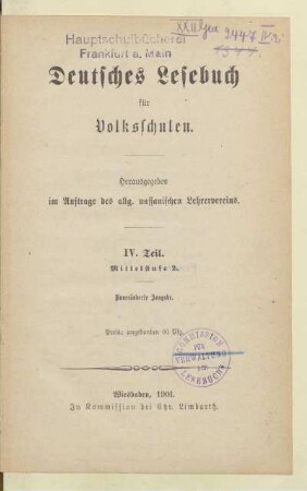 Teil 4 = Mittelstufe 2, [Schülerband]: [Teil 4 = Mittelstufe 2, [Schülerband]]