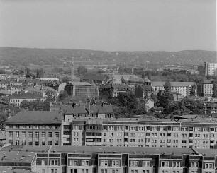 Blick vom Turm der Dreikönigskirche