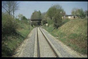 Strecke in km 18+600