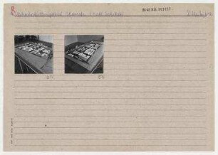 Modell: Arbeitsstättengebiet Rhinstraße. Berlin, Lichtenberg, Rhinstraße