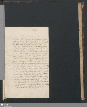 Nr. 1-8: Briefe Spohns an Böttiger aus dem Jahr 1815