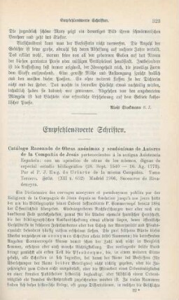 323-349 Empfehlenswerthe Schriften