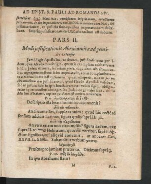 Pars II. Modi iustificationis Abrahamicae ad gentiles extensio.