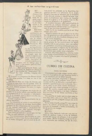 A las señoritas argentinas