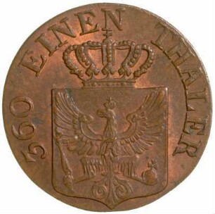 Münze, Pfennig, 1826