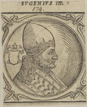 Bildnis von Papst Eugenius III.