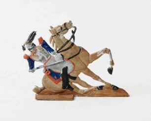 Kürassier [34757 a-p: 15 Zinnsoldaten in Spanschachtel]