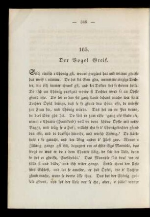 165. Der Vogel Greif.
