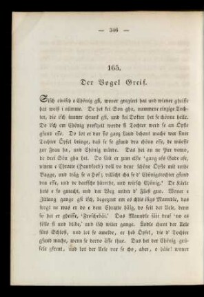 165. Der Vogel Greif.