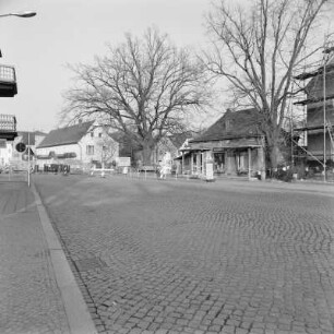 Coswig, Hauptstraße : Coswig. Wohn- und Geschäftshäuser, Hauptstraße. Straßenbild