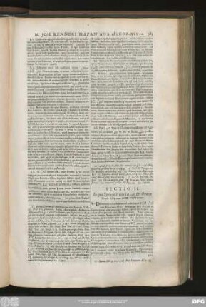 Sectio II. In qua Syriacae Voces ... & Graecae ... cum ... conferuntur.